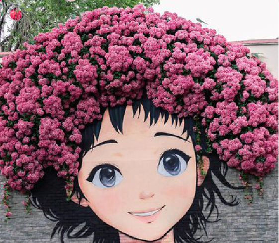  汤阴墙体彩绘-网红墙打卡